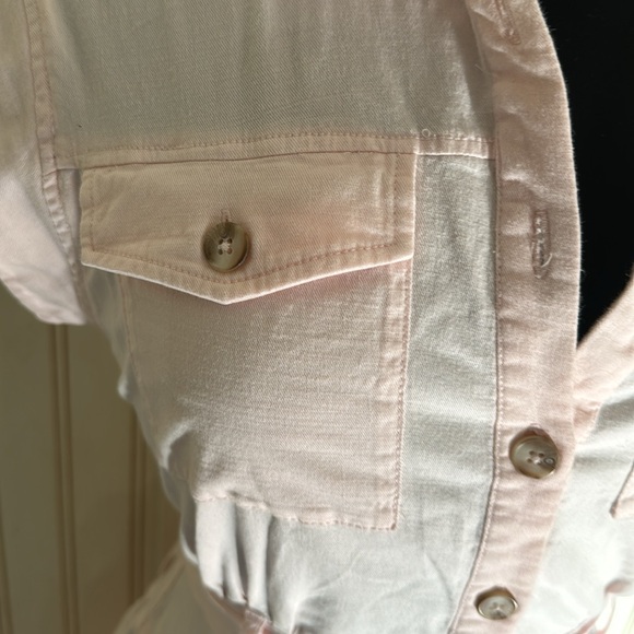 Anthropologie Buttonfront Mini Dress - Picture 5 of 13